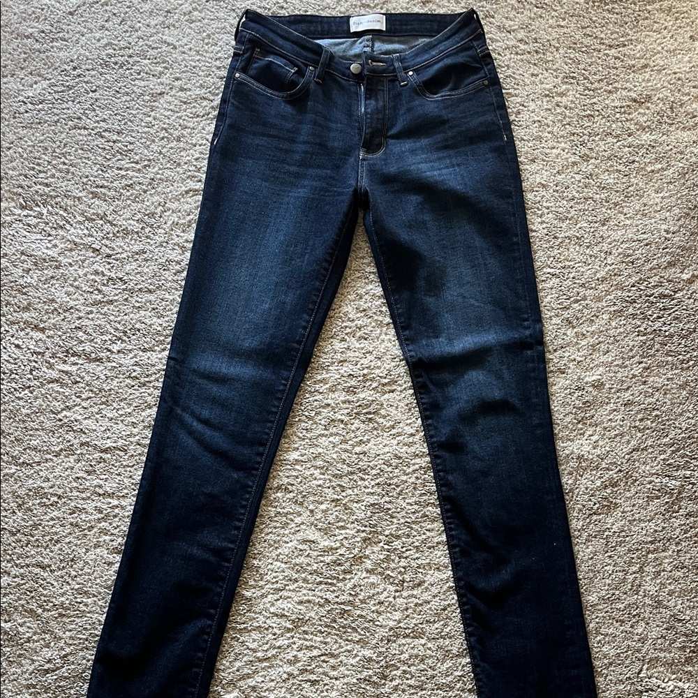 Women's Dark Blue Jeans